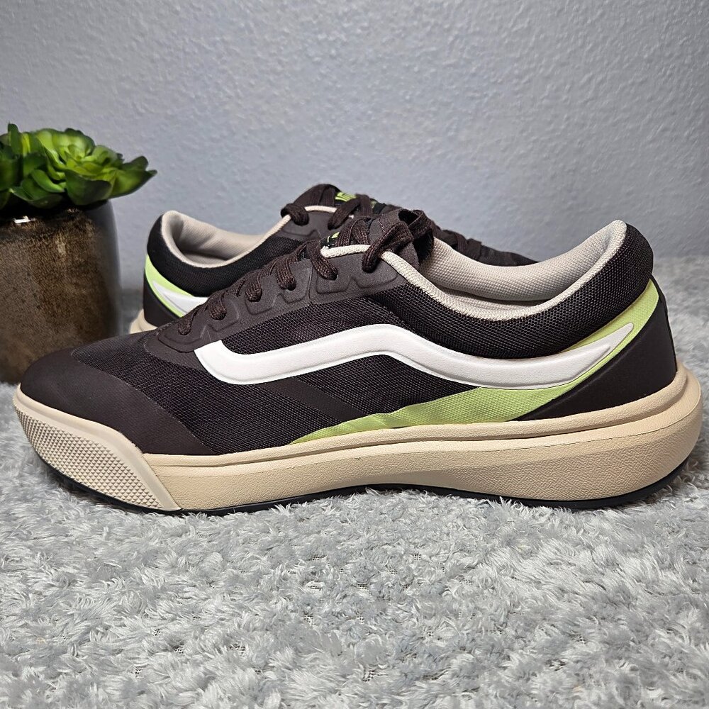 Like NEW!!! Vans MTE Brown Suede & Canvas All Weather Sneakers Men’s 9.5 - Picture 7 of 12